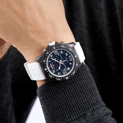 Biały zegarek Breitling Endurance Pro 44 X82310A71B1S1 - obrazek 5