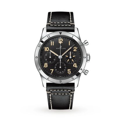 Breitling AVI Ref 765 1953 Re-Edition Zegarek ze stali nierdzewnej AB0920131B1X1