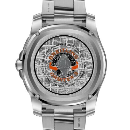 Breitling Aerospace B70 Orbiter 25th Anniversary 43mm Zegarek Męski Pomarańczowy Tytan EB70101A1O1E1 - obrazek 2