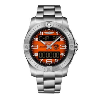 Breitling Aerospace B70 Orbiter 25th Anniversary 43mm Zegarek Męski Pomarańczowy Tytan EB70101A1O1E1