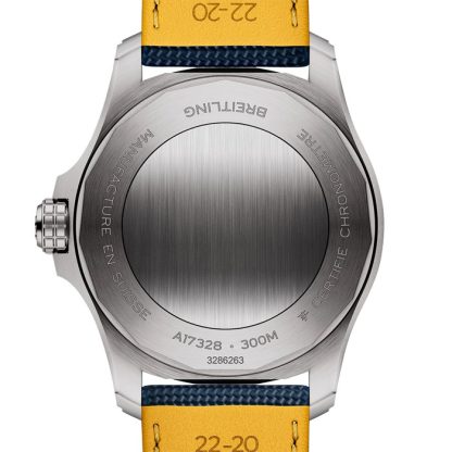 Breitling Avenger Automatic 42mm Zegarek męski Niebieska skóra A17328101C1X1 - obrazek 2