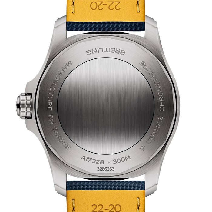 Breitling Avenger Automatic 42mm Zegarek męski Niebieska skóra A17328101C1X1 - obrazek 2
