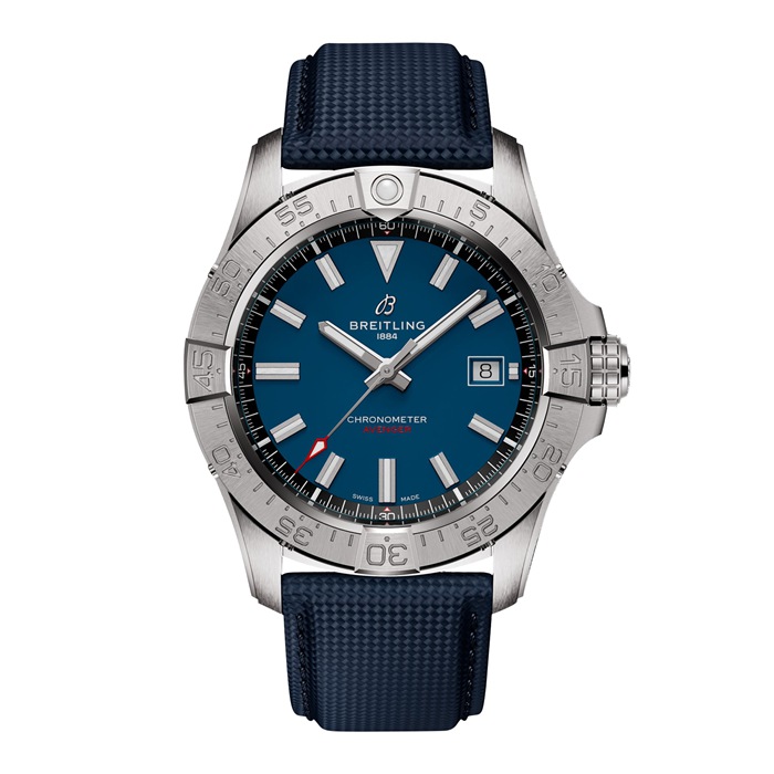 Breitling Avenger Automatic 42mm Zegarek męski Niebieska skóra A17328101C1X1