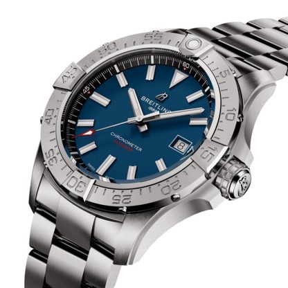 Breitling Avenger Automatic 42mm Zegarek męski Niebieski Stal nierdzewna A17328101C1A1 - obrazek 3