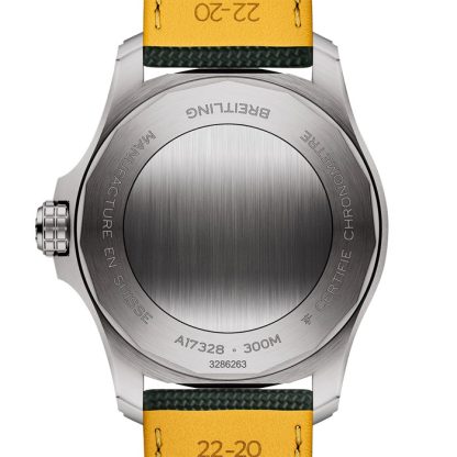 Breitling Avenger Automatic 42mm Zegarek męski Zielona skóra A17328101L1X1 - obrazek 2