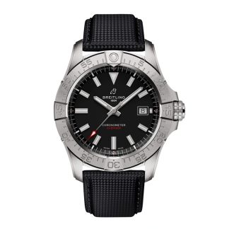 Breitling Avenger Automatic 42mm zegarek męski czarna skóra A17328101B1X1