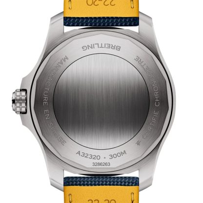 Breitling Avenger Automatic GMT 44mm Zegarek męski Niebieska skóra A32320101C1X1 - obrazek 2