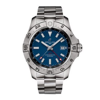 Breitling Avenger Automatic GMT 44mm Zegarek męski Niebieski Stal nierdzewna A32320101C1A1