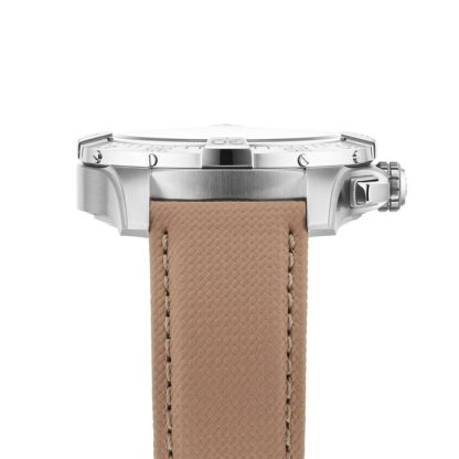 Breitling Avenger B01 Chronograf 44 mm Zegarek męski Beżowa skóra AB0147101A1X1 - obrazek 4