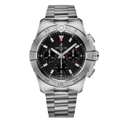 Breitling Avenger B01 Chronograph 42 Zegarek męski Czarny Stal nierdzewna AB0146101B1A1