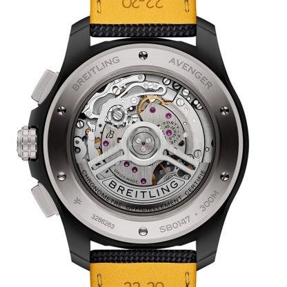 Breitling Avenger B01 Chronograph 44mm Night Mission Zegarek męski czarny SB0147101B1X1 - obrazek 2