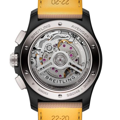 Breitling Avenger B01 Chronograph Night Mission 42mm Zegarek męski Beige SB0146101B1X1 - obrazek 2
