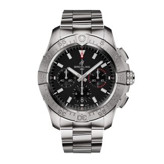 Breitling Avenger Chronograph B01 44mm Zegarek męski Czarny Stal nierdzewna AB0147101B1A1