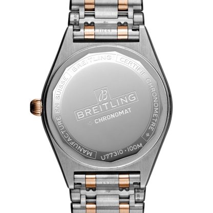 Breitling Chronomat 32 ze stali nierdzewnej i 18-karatowego czerwonego złota U77310101A2U1 - obrazek 4