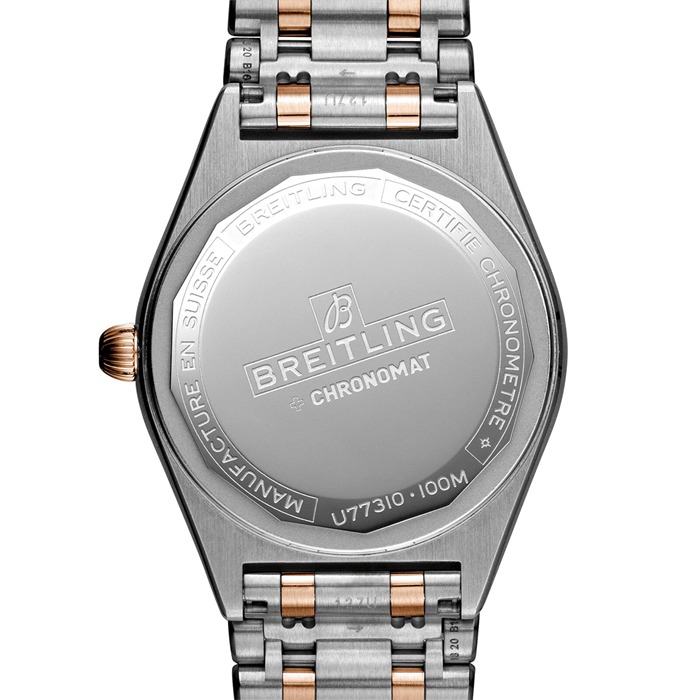 Breitling Chronomat 32 ze stali nierdzewnej i 18-karatowego czerwonego złota U77310101A2U1 - obrazek 4