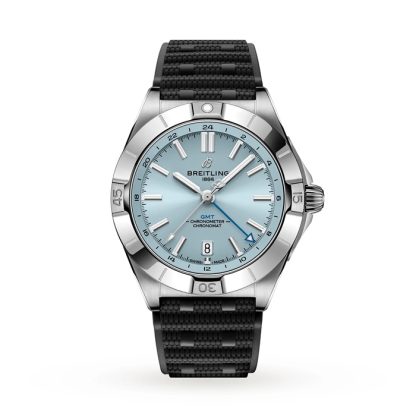 Breitling Chronomat 40mm Zegarek męski Niebieska guma P32398101C1S2