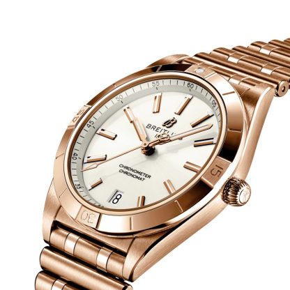 Breitling Chronomat Automatic 36 18-karatowy zegarek z czerwonego złota R10380101A1R1 - obrazek 3
