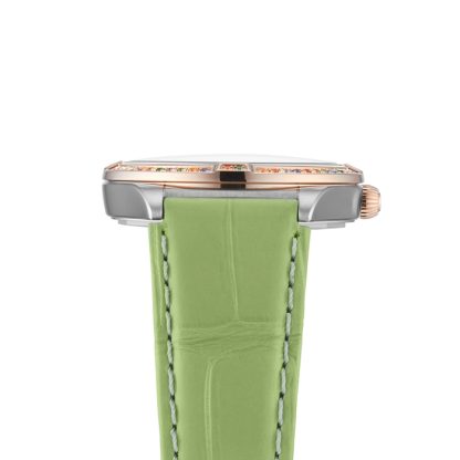 Breitling Chronomat Automatic 36 South Sea Green Zegarek damski na skórzanym pasku U10380611L1P1 - obrazek 4