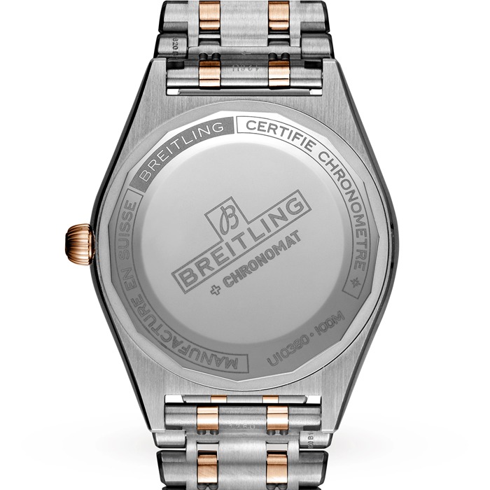 Breitling Chronomat Automatic 36 Zegarek ze stali nierdzewnej i 18-karatowego czerwonego złota U10380101A1U1 - obrazek 2
