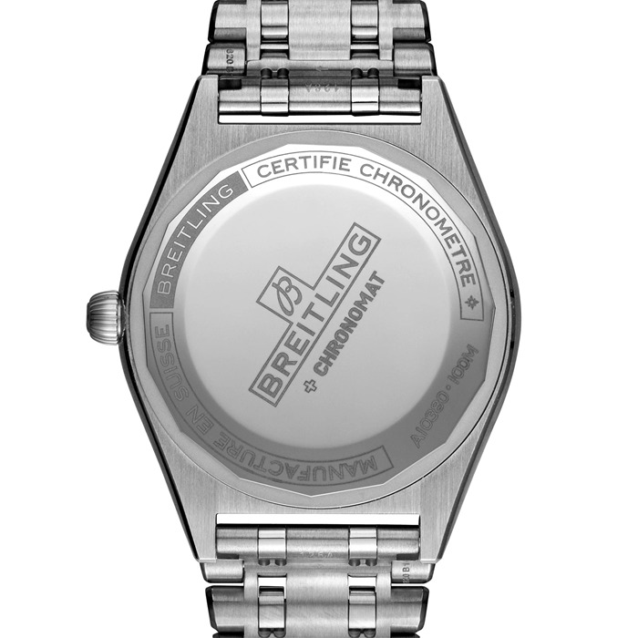 Breitling Chronomat Automatic 36 Zegarek ze stali szlachetnej z masą perłową A10380101A4A1 - obrazek 4