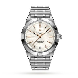 Breitling Chronomat Automatic 36 Zegarek ze stali szlachetnej z masą perłową A10380101A4A1