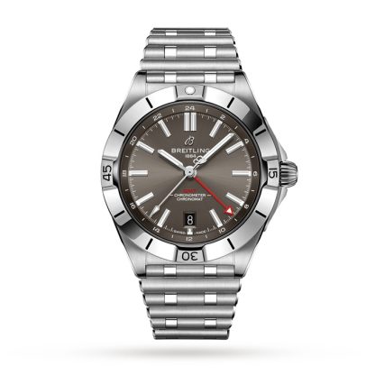 Breitling Chronomat Automatic GMT 40 Zegarek z szarą tarczą A32398101M1A1