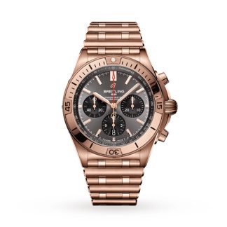 Breitling Chronomat B01 42 18-karatowy zegarek z czerwonego złota RB0134101B1R1