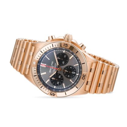 Breitling Chronomat B01 42 18-karatowy zegarek z czerwonego złota RB0134101B1R1 - obrazek 5