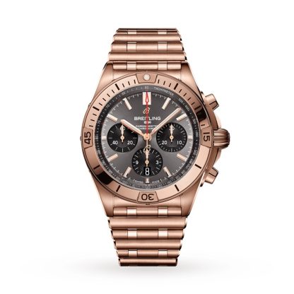 Breitling Chronomat B01 42 18-karatowy zegarek z czerwonego złota RB0134101B1R1