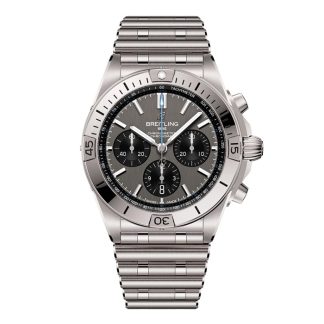 Breitling Chronomat B01 42mm Zegarek Męski Szary Tytan EB0134101M1E1