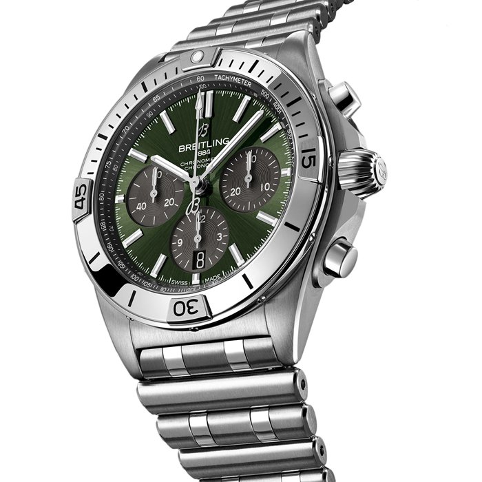Breitling Chronomat B01 Titanium 42mm Limited Edition Zegarek męski The Watches Of Switzerland Group Centenary Exclusive EB01341A1L1E1 - obrazek 3