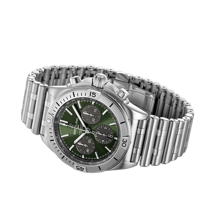 Breitling Chronomat B01 Titanium 42mm Limited Edition Zegarek męski The Watches Of Switzerland Group Centenary Exclusive EB01341A1L1E1 - obrazek 4