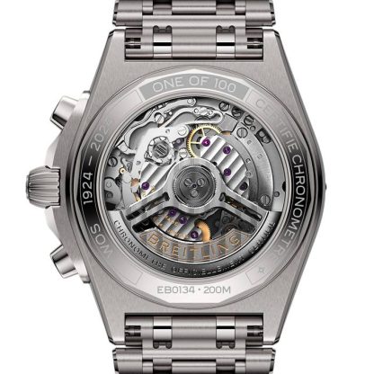 Breitling Chronomat B01 Titanium 42mm Limited Edition Zegarek męski The Watches Of Switzerland Group Centenary Exclusive EB01341A1L1E1 - obrazek 5