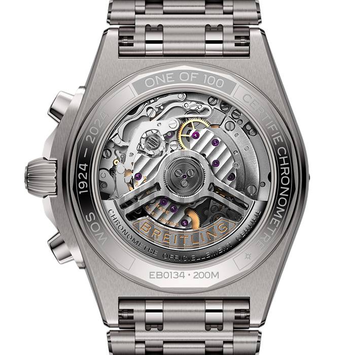 Breitling Chronomat B01 Titanium 42mm Limited Edition Zegarek męski The Watches Of Switzerland Group Centenary Exclusive EB01341A1L1E1 - obrazek 5