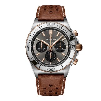 Breitling Chronomat B01 Triumph 42mm zegarek męski szary TB0134101M1X1
