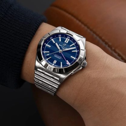 Breitling Chronomat GMT Six Nations Scotland Limited Edition 40mm Zegarek męski A323986B1C1A1 - obrazek 5