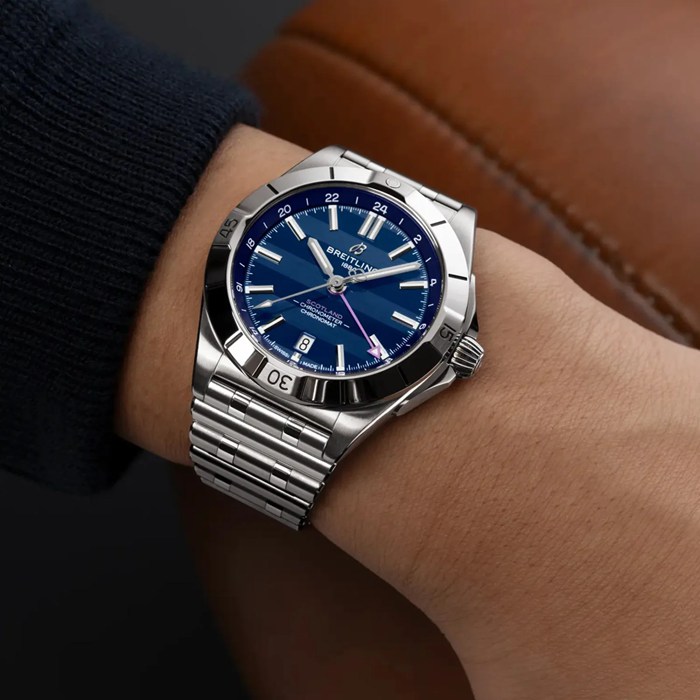 Breitling Chronomat GMT Six Nations Scotland Limited Edition 40mm Zegarek męski A323986B1C1A1 - obrazek 5