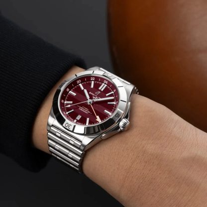 Breitling Chronomat GMT Six Nations Wales Limited Edition 40mm Zegarek męski A323988B1K1A1 - obrazek 5