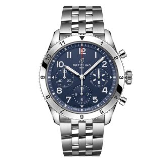 Breitling Classic AVI Chronograph 42 Tribute to Vought F4U Corsair Zegarek ze stali nierdzewnej A233801A1C1A1