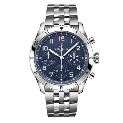 Breitling Classic AVI Chronograph 42 Tribute to Vought F4U Corsair Zegarek ze stali nierdzewnej A233801A1C1A1