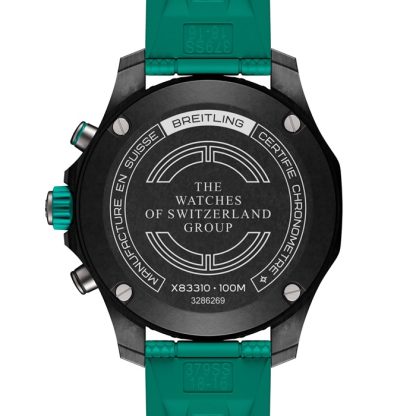 Breitling Endurance Pro 38mm Unisex Watch Turquoise The Watches Of Switzerland Group Exclusive X833105A1B1S1 - obrazek 4