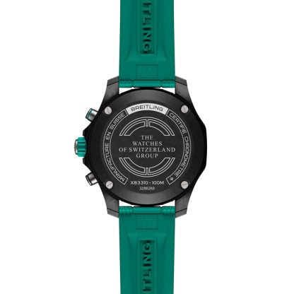 Breitling Endurance Pro 38mm Unisex Watch Turquoise The Watches Of Switzerland Group Exclusive X833105A1B1S1 - obrazek 5