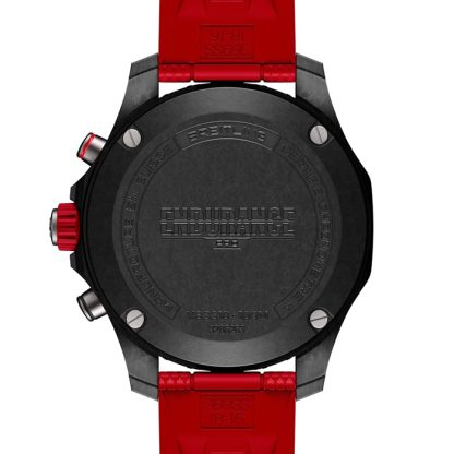 Breitling Endurance Pro 38mm Zegarek Unisex Czerwony Kauczuk X83310D91B2S1 - obrazek 2