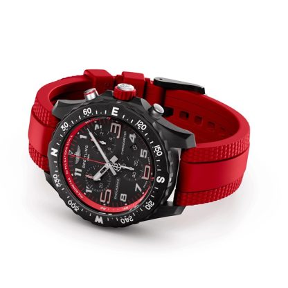 Breitling Endurance Pro 38mm Zegarek Unisex Czerwony Kauczuk X83310D91B2S1 - obrazek 4
