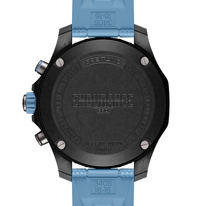 Breitling Endurance Pro 38mm Zegarek Unisex Niebieski Kauczuk X83310281B1S1 - obrazek 2