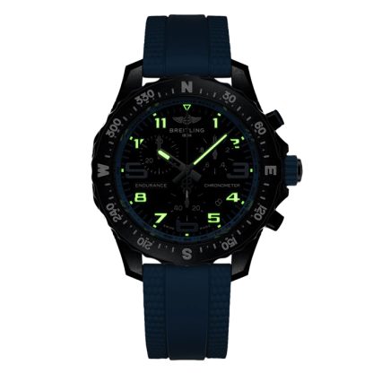 Breitling Endurance Pro 38mm Zegarek Unisex Niebieski Kauczuk X83310281B1S1 - obrazek 5