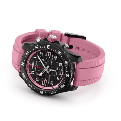 Breitling Endurance Pro 38mm Zegarek Unisex Różowa Guma X83310D41B1S1 - obrazek 4