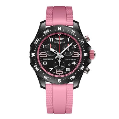 Breitling Endurance Pro 38mm Zegarek Unisex Różowa Guma X83310D41B1S1