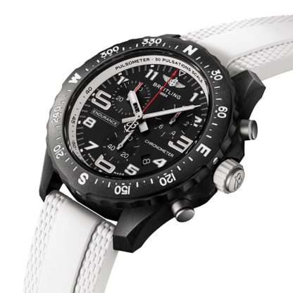 Breitling Endurance Pro 38mm Zegarek unisex Biały kauczuk X83310A71B1S1 - obrazek 3