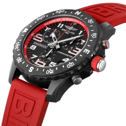 Breitling Endurance Pro 44 Czerwony Zegarek X82310D91B1S1 - obrazek 2